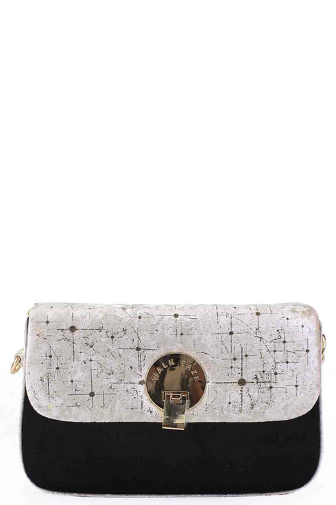 Women Hand Bag - 04746B - Walkeaze